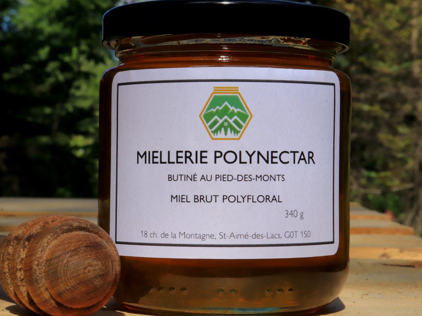 Pot de miel forestier